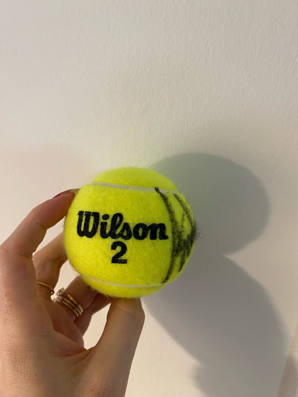 Andre Agassi Autographed Signed Tennis Ball Memorabilia - Picture 2 of 4